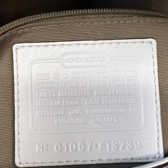 COACH SOHO TAN SIG JACQUARD - Picture 12 of 12